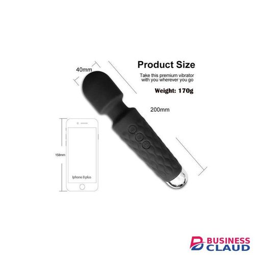 RUNSONE Wand Handhold Massager Clitorial Masturbator Normal Size Rechargeable Handheld Cordless Portable Body AV Magic Powerful Stimulator Vibrator For Women Men Sex Toy for Muscle Relax Adult Valentine Gift for Girlfriend Wife
