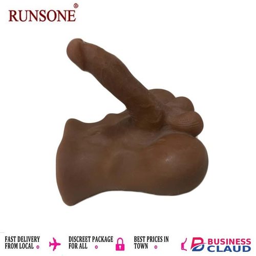 Khufuzi 3kgs Realistic Dildo Male Torso Sex Doll with Flexible Big Dong Tight Anal Tunnel Female Masturbator Adult Unisex Sex Toys for Women Couple Solo Player