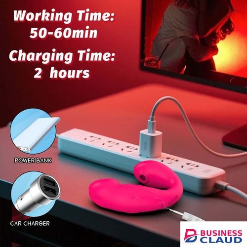 RUNSONE Wearable Dildo APP Sucking Vibrator Remote Control 9 Modes of Clitoris Sucker G Spot Vibrating Stimulator Anal Anus Plug Rechargeble Waterproof Adult Foreplay Sex Toy for Couples Women Les-bian Solo