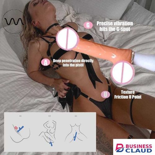 Women Realistic Massager Electric DildoVibrator,Adjustable Speed AV MagicVibrator G Spot Clitoris With 12 V-ibration Modes