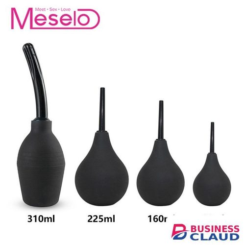 Vagina Rectal Enema Anal Douche Cleaner Syringe Shower Silicone Adult Sex Toys For Women Men Gay Anus Butt Cleaning Plug AIF