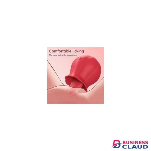 Rose Tongue Licking Vibrator Sex Toy Clitoral Sucker Clitoris Nipples Anal Stimulator Compact Adult Foreplay Solo Play Game Masturbation Gift For Women Ladies Couples