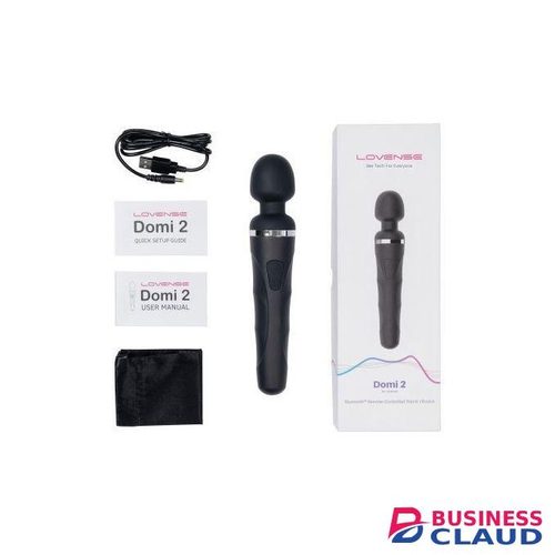 Lovense Domi 2-Bluetooth remote-controlled wand vibrator