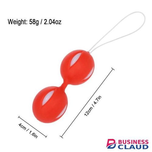 Cozy Kegel Exercise Duo women Vaginal Muscle Shrink Tightening Silicone-Ball Colorful