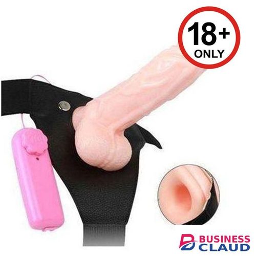 Strap On Realistic Dildo Adjustable Harness G Spot Vibrator Anal Adult Play Sex Toys