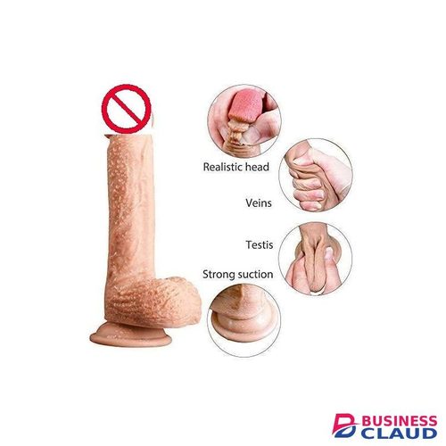 Manual 18cm 7inch REALISTIC Penis DILDO WITH STRONG SUCTION CUP