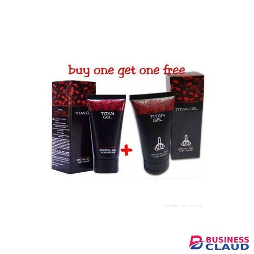Tantra TITAN Original BLACK Gel Penis Enlargement Get ONE FREE