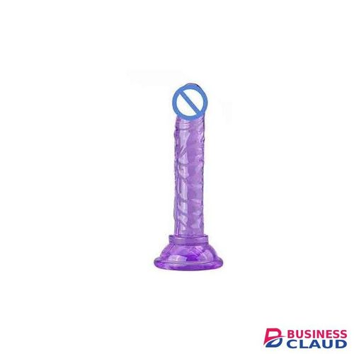 Dildo With Suction Cup Cli_t Sex Toy For Women (Purple)