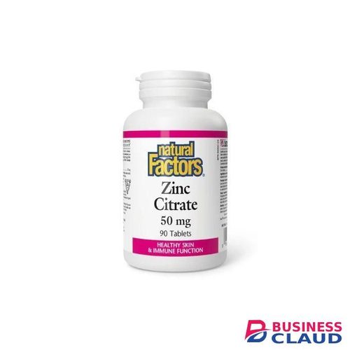 Natural Factors Zinc Citrate 50 mg