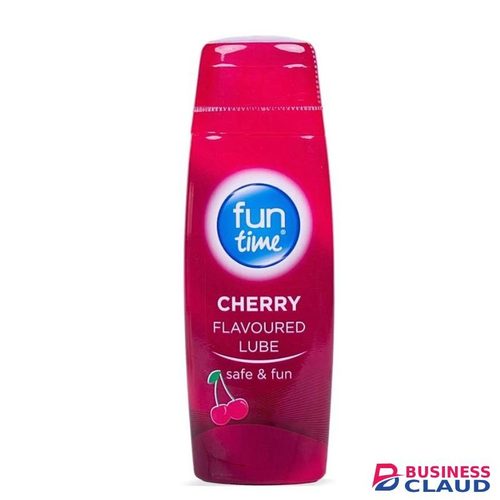 Fun Time Cherry Flavoured Sex Lube Lubricant Water Based Gel Edible Sex Aid 75ml