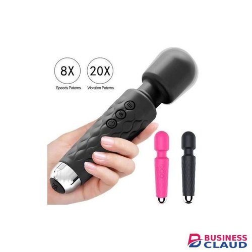 20 Modes - 8 Speed Powerful Rechargeable Magic Wand Cli_t Massager Dildo Vibrator Sex Toys For Women (