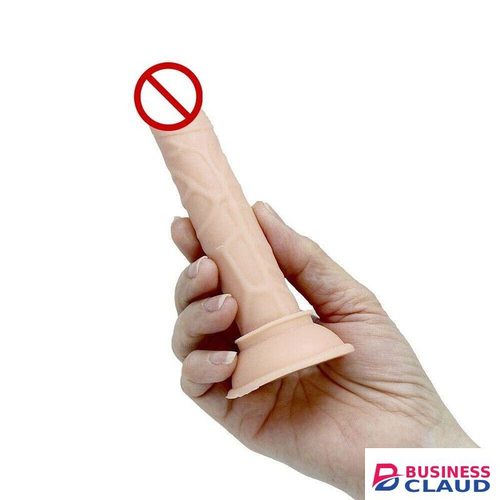 Super Small & Slim Mini Dildo for Beginners Anal Play Realistic with Suction Cup