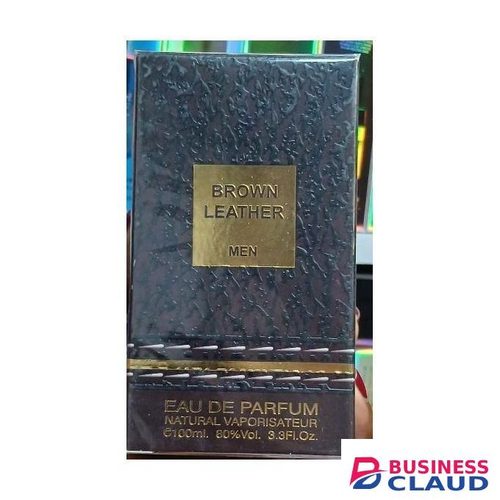 Fragrance World Brown leather perfume for men 100ML EDP