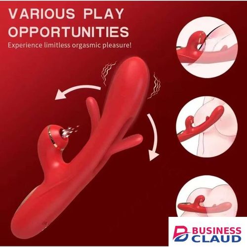 3 in 1 Rabbit Women tapping Sex Dildo Massage Gun, Massage Relaxation Clitoralis Suction Toys for Women Portable Pleasure deep clitoralis Stimulator Tissue Licking Sucking Bullet Tool Couples Relaxation Tools