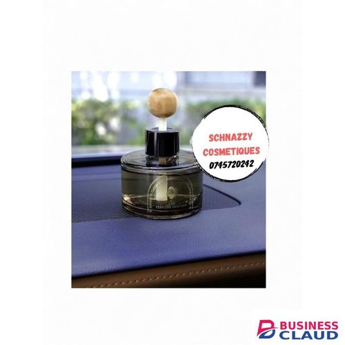 CAR DIFFUSER Luxury Air Freshener Highly Scented Freshly Fine Fragrance Drive in Curated Elegance (with diffuser stick