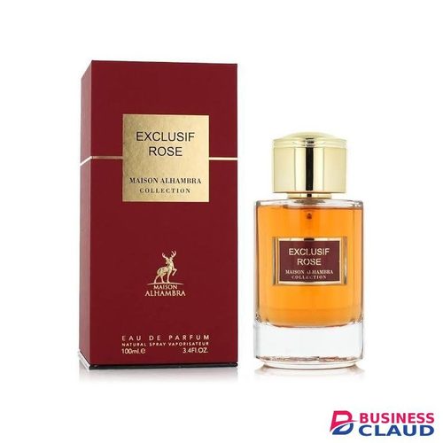 ALHAMBRA Exclusif Rose EDP - Luxurious Rose Fragrance - 100ml