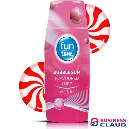 Fun Time Bubblegum Flavoured Lube Safe & Fun 75ml
