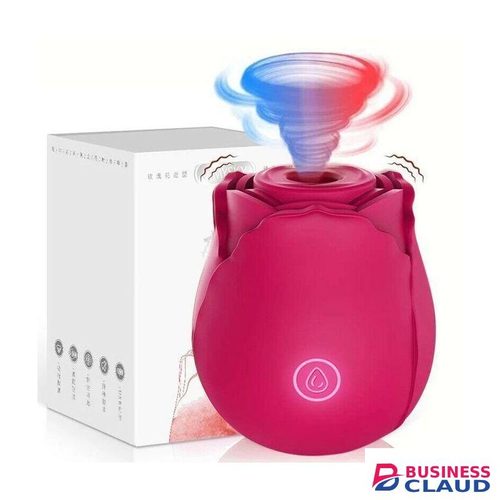 Portable Rose Sucking Vibrator Strong Shock Teasing LICKER Sex Toy For Women -Sucker