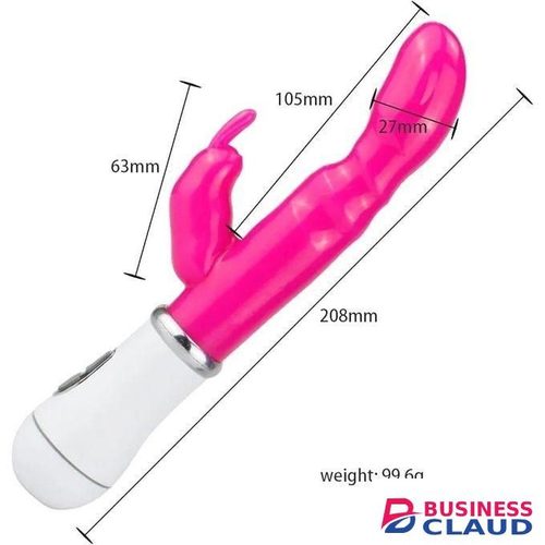 Ladies Multispeed Rabbit Vibrator/ Clitoral G-spot Massager, Adult Novelty G-spot Battery Rabbit Vibrator For Women Double Stimulator Rabbit Vibrator, Multicolor