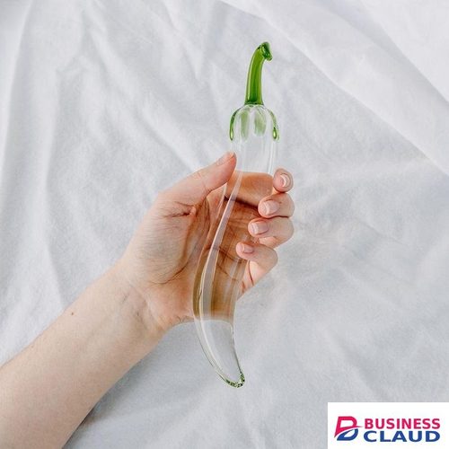 Levett CHILI PEPPER GLASS DILDO