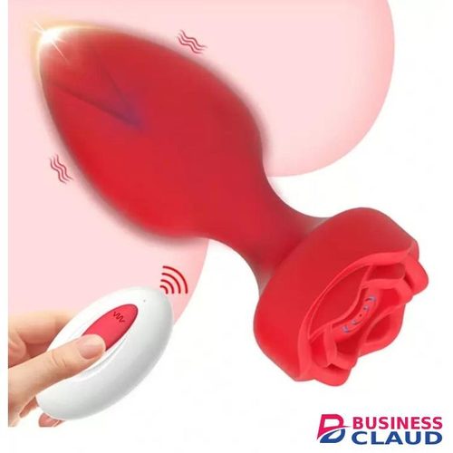 Rose Toy Anal Vibrator Dildo Butt Plug
