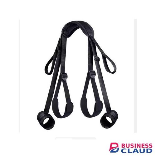 Straps Neck Wrist Thigh Sex Sling Ankle Kits Bondage Adult Sex Toys with Adjustable Kinky Bed Restraints Set Toys for Couples