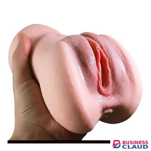 RUNSONE Giant Lifelike Vagina Anus male masturbator cup 3D realistic Vagina anal stroker pocket with virgin Vagina anus for men masturbation