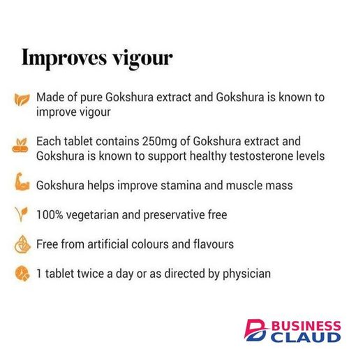 Gokshura.Men's welness improves vigor