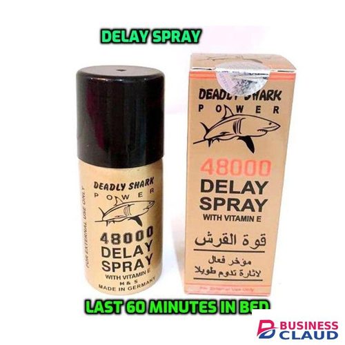 Deadly Shark Shark Long Time Sex Delay Spray Lasting 60 Minutes Men