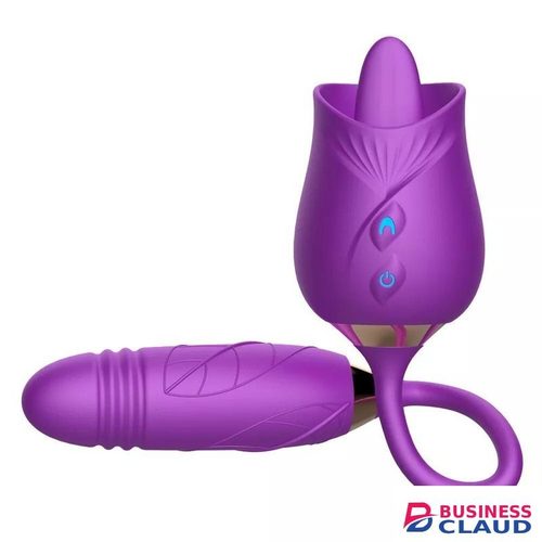 Rose Vibrator G-spot Dildo 10-speed
