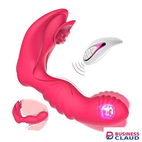 2-in-1 Remote G-Spot Electric Vibrator