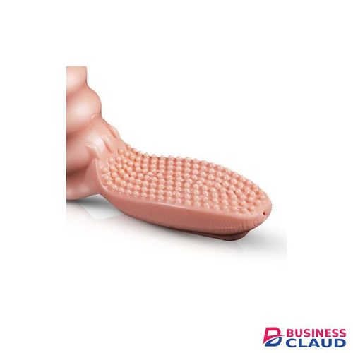 Clitoris Stimulation Brush Vibrating Finger Sleeve