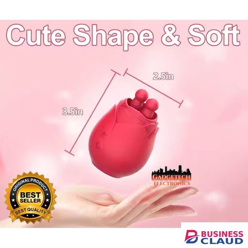 Rose Toy Vibrat0r Tongue Licking Mini Clit0ral Vibrat0r Stimulat0r Pleasure For Women