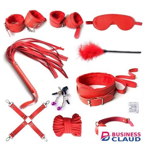 Fun Novelties 10 PCS Restraint Soft BDSM Set
