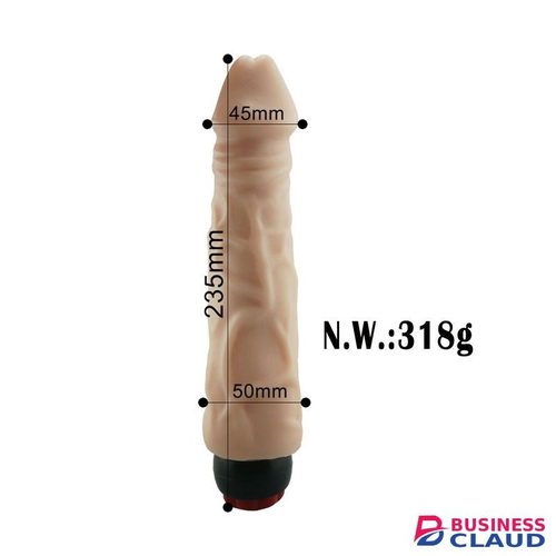 Pendo Sensations Thick Giant Vibrator Gspot Massager Black Multi-speed Curved Dildo