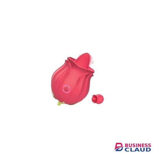 Rose Tongue Licking Vibrator Sex Toy Clitoral Sucker Nipples Anal Stimulator Compact Adult Foreplay Solo Play Game Masturbation Gift for Women Ladies Couples