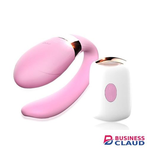 Silicone U Shape Vibrator Wireless Remote Control Couple Vibrator USB Rechargeable
