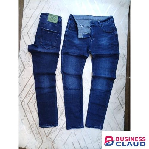 Dark Blue Non Fade Men Denim Jeans