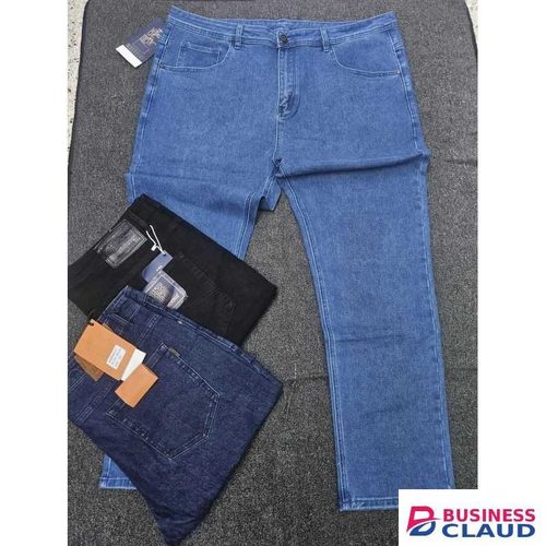 3 Pack Comfortable Slim Fit Jeans For Men - Sky Blue,Black,Dark Blue