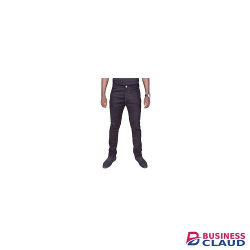 Classic Fashion Men's Jeans Trousers Casual -black