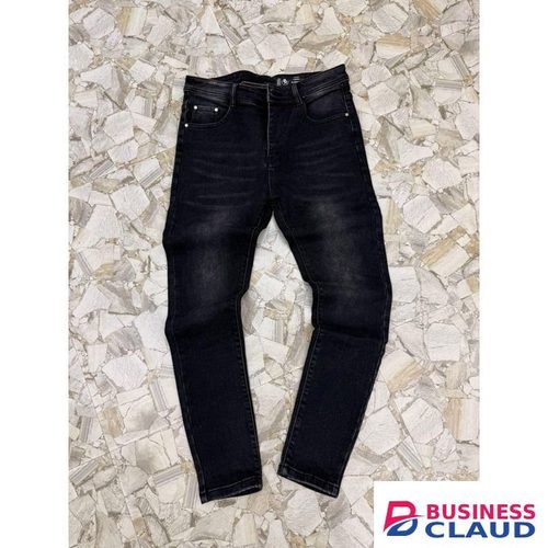 Slim Fit Black Wash Denim Jeans