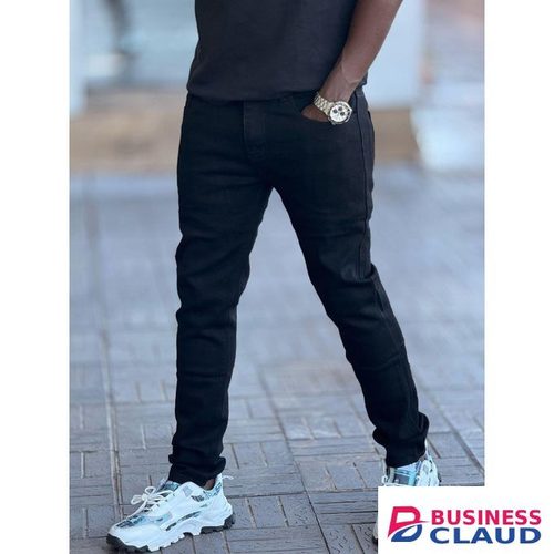 Black Slim Fit Denim Jeans