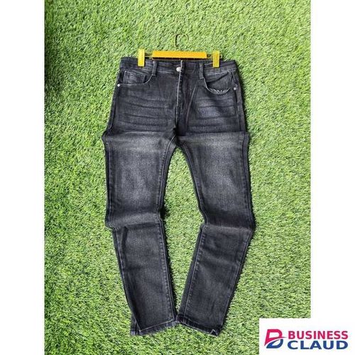 Black Wash Men Slim Fit Jeans
