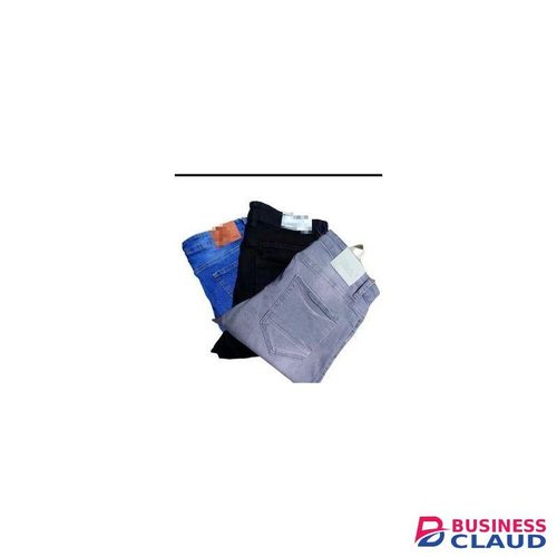 Denim Active Fashion comfortable slim fit men denim jeans trousers