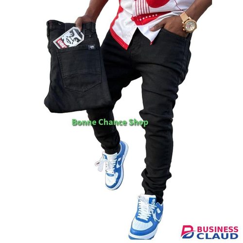 Non Faded Quality Denim Jeans For Men+ Free Gift