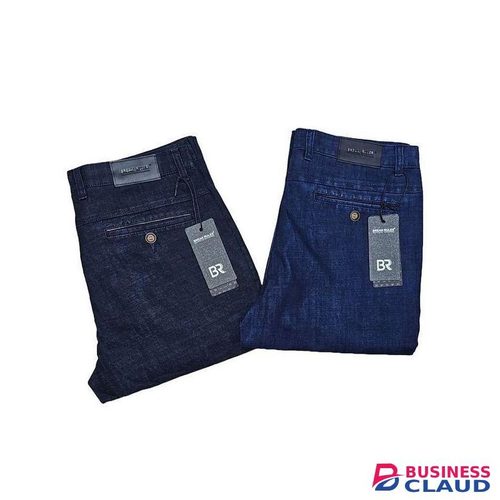 2 pax high quality big size denim jeans for men- Blue and Black + Gree Gift