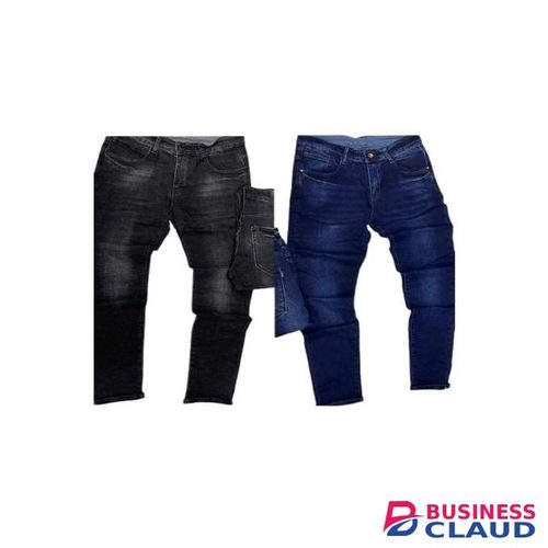 2 Fashion Mens Jeans Trousers Casual