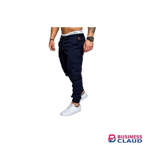 Navy Cargo Pants/Joggers For Men