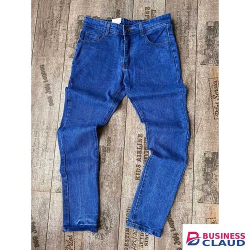 Blue Men Non-fade Denim Jeans