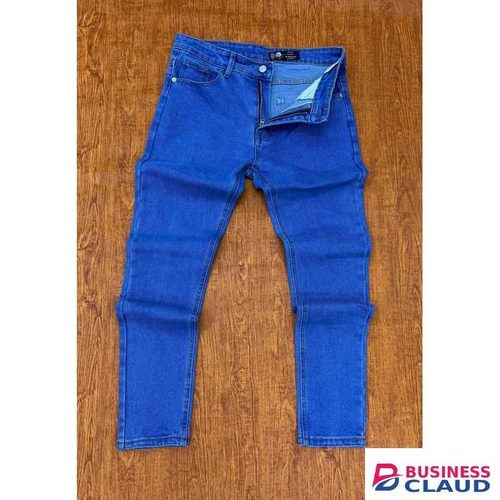 Slim Fit Men Non Fade Denim Jeans